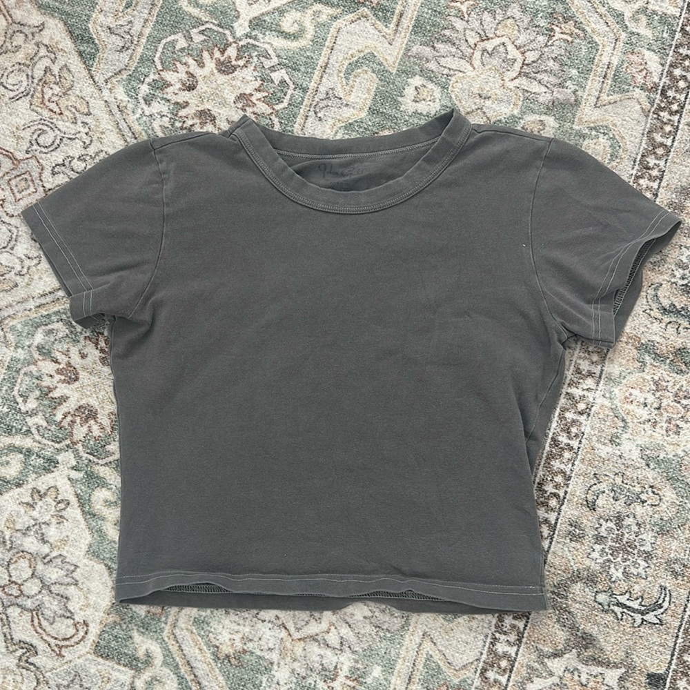 Brandy Melville Gray Crop